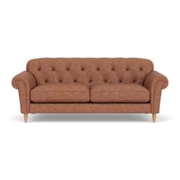 4 Seater Sofa - Brick Marl - Aquaclean Oxford - Chapman - The Cotswold Company - thumbnail 2
