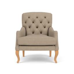 Armchair - Natural - House Linen Mix - Olivia - The Cotswold Company - thumbnail 2