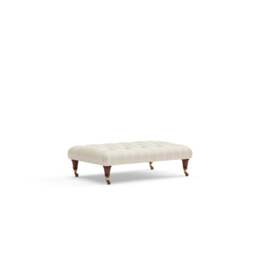 Foot Stool - Natural - Compton Stripe - Amelia Small - The Cotswold Company - thumbnail 6