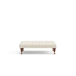 Foot Stool - Natural - Compton Stripe - Amelia Small - The Cotswold Company - thumbnail 7