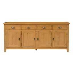Oakland Rustic Oak Extra Large Sideboard - The Cotswold Company - thumbnail 2