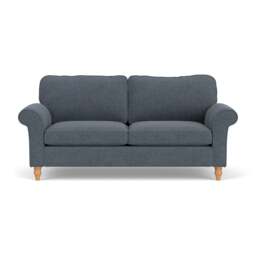 3 Seater Sofa - Indigo - Rustic Weave - Hurley - The Cotswold Company - thumbnail 2