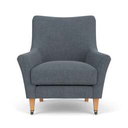Armchair - Indigo - Rustic Weave - Martha - The Cotswold Company - thumbnail 2