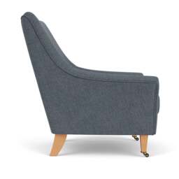 Armchair - Indigo - Rustic Weave - Martha - The Cotswold Company - thumbnail 3