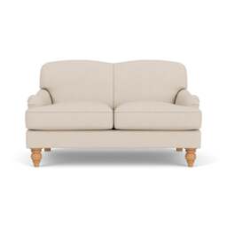 2 Seater Sofa - Lily White - House Linen Mix - Ashbee - The Cotswold Company - thumbnail 2