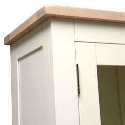 Glass Display Cabinet - Chester Classic Cream - The Cotswold Company - thumbnail 7