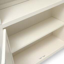 Chalford Warm White Library Cabinet - The Cotswold Company - thumbnail 7
