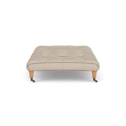 Foot Stool - Charcoal - Compton Stripe - Amelia Large - The Cotswold Company - thumbnail 3