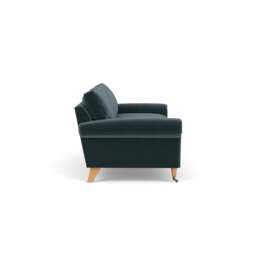 4 Seater Sofa - Night Sky - Matt Velvet - Osbourne - The Cotswold Company - thumbnail 3