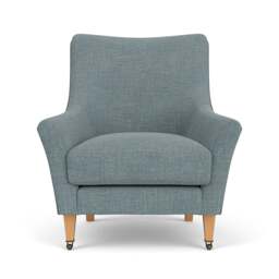 Martha Armchair - Teal Marl - Rustic Weave - The Cotswold Company - thumbnail 2