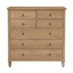 Elkstone Mellow Oak 7 Drawer Chest - The Cotswold Company - thumbnail 3