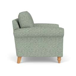 Hurley Armchair - Lake - Herringbone Weave - The Cotswold Company - thumbnail 3