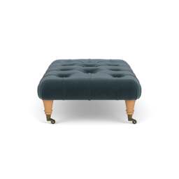 Foot Stool - Night Sky - Matt Velvet - Amelia Small - The Cotswold Company - thumbnail 3