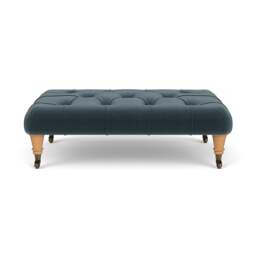 Foot Stool - Night Sky - Matt Velvet - Amelia Small - The Cotswold Company - thumbnail 2
