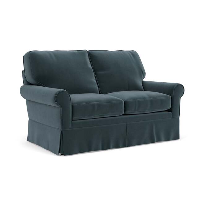 2 Seater Sofa - Night Sky - Matt Velvet - Dawson - The Cotswold Company - image 1