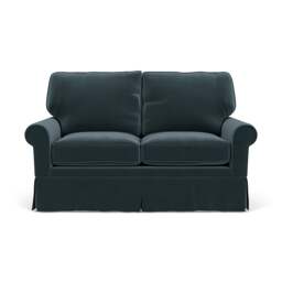 2 Seater Sofa - Night Sky - Matt Velvet - Dawson - The Cotswold Company - thumbnail 2