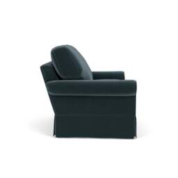 2 Seater Sofa - Night Sky - Matt Velvet - Dawson - The Cotswold Company - thumbnail 3