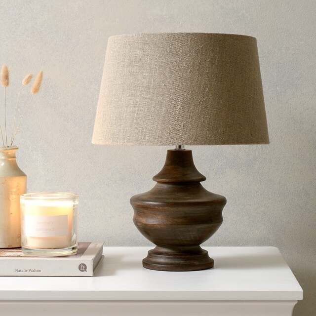 Purton Wooden Table Lamp - Home Accessories - The Cotswold Company - image 1