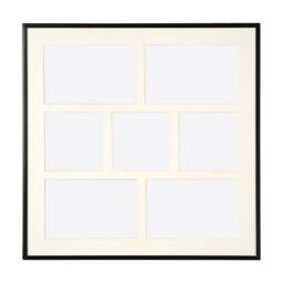Fine Black Metal 7 Aperture Photo Frame - Home Accessories - The Cotswold Company - thumbnail 3
