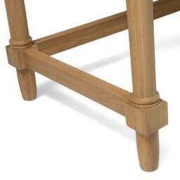 Elkstone Mellow Oak Console Dressing Table and Stool - The Cotswold Company - thumbnail 7