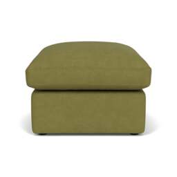 Foot Stool - Apple - House Linen Mix - Clarke Small - The Cotswold Company - thumbnail 3