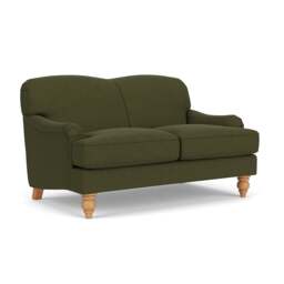 2 Seater Sofa - Forest Green - House Linen Mix - Ashbee - The Cotswold Company
