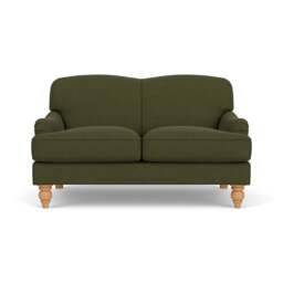 2 Seater Sofa - Forest Green - House Linen Mix - Ashbee - The Cotswold Company - thumbnail 2