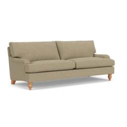 4 Seater Sofa - Green Marl - House Weave - Morris - The Cotswold Company