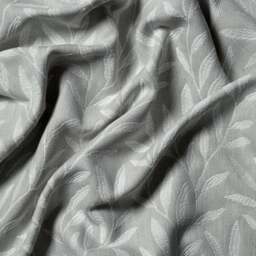Curtain Pair - 167x228cm - Delmont Leaf Trail Natural - The Cotswold Company - thumbnail 5