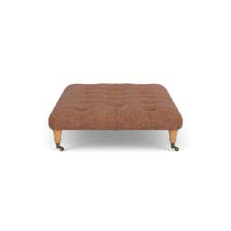Foot Stool - Brick Marl - Aquaclean Oxford - Amelia Large - The Cotswold Company - thumbnail 3