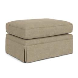 Foot Stool - Apple - Rustic Weave - Dawson Small - The Cotswold Company