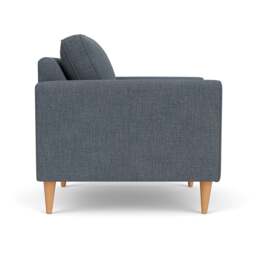 Saxon Armchair - Indigo - Rustic Weave - The Cotswold Company - thumbnail 3