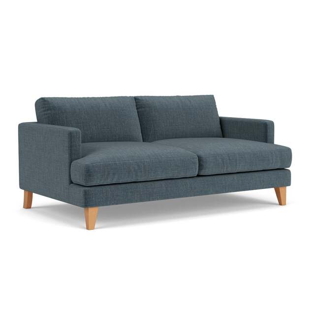 Jackson 3 Seater - Teal - Eco Chenille - The Cotswold Company - image 1
