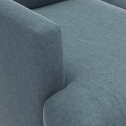 Jackson 3 Seater - Teal - Eco Chenille - The Cotswold Company - thumbnail 4