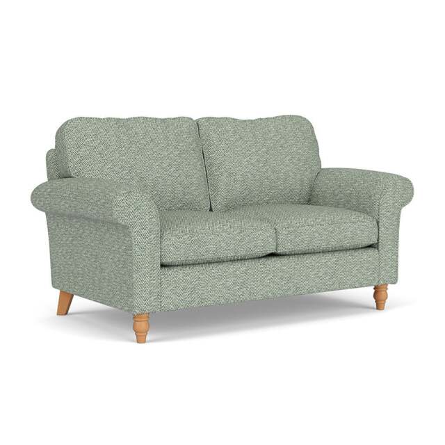 Hurley Large 2 Seater - Lake - Herringbone Weave - The Cotswold Company - image 1