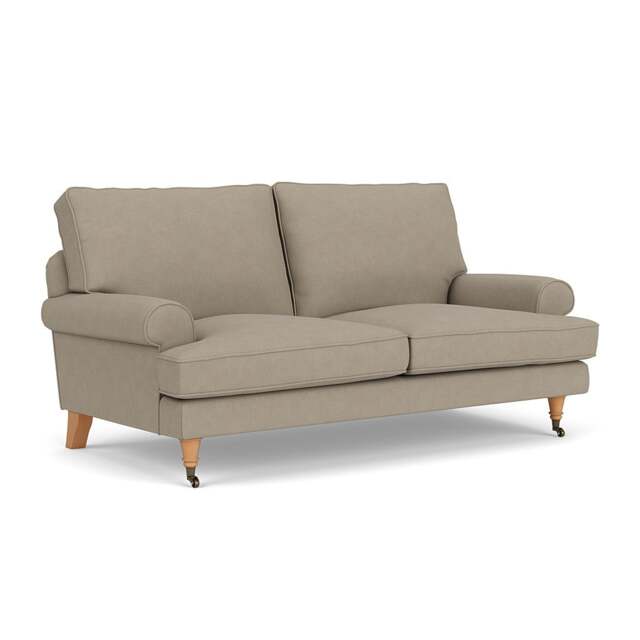 Large 2 Seater Sofa - Dove grey - House linen mix - Stewart - The Cotswold Company - image 1