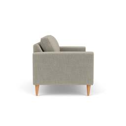 Large 2 Seater Sofa - Natural - Eco Chenille - Saxon - The Cotswold Company - thumbnail 3