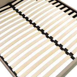 Sand Linen King Size Upholstered Bed - Cecily - The Cotswold Company - thumbnail 7