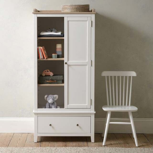 Open Petite Wardrobe - Chester Pure White - The Cotswold Company - image 1