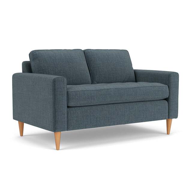 2 Seater Sofa - Teal - Eco Chenille - Saxon - The Cotswold Company - image 1