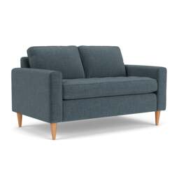 2 Seater Sofa - Teal - Eco Chenille - Saxon - The Cotswold Company - thumbnail 1