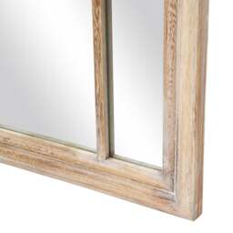 Tall Arched Window Mirror - Swerford Washed Wood - The Cotswold Company - thumbnail 4