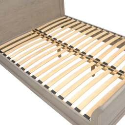 Winchcombe Smoked Oak Winchcombe Smoked Oak 6ft Super King Sleigh Bed and 2 Bedside Tables Set - The Cotswold Company - thumbnail 5