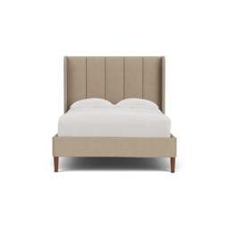 Double Classic Bedstead - Natural - House Linen Mix - Parker - The Cotswold Company - thumbnail 2