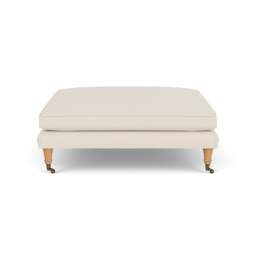 Foot Stool - Cream - House Weave - Taylor Small - The Cotswold Company - thumbnail 3