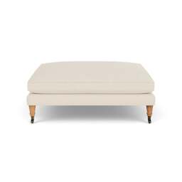 Foot Stool - Cream - House Weave - Taylor Small - The Cotswold Company - thumbnail 2