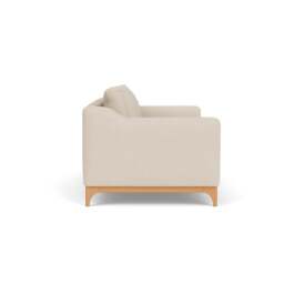 3 Seater Sofa - Lily White - House Linen Mix - Watson - The Cotswold Company - thumbnail 3