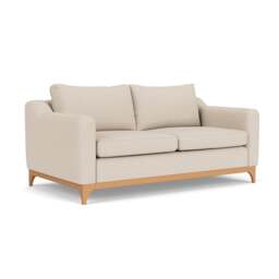 3 Seater Sofa - Lily White - House Linen Mix - Watson - The Cotswold Company - thumbnail 1