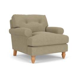 Armchair - Green Marl - House Weave - Talbot - The Cotswold Company - thumbnail 1