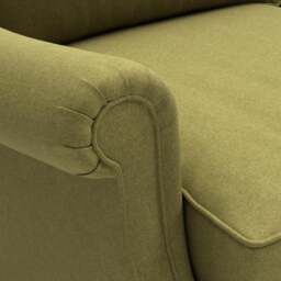 3 Seater Sofa - Apple - House Linen Mix - Taylor High Back - The Cotswold Company - thumbnail 4